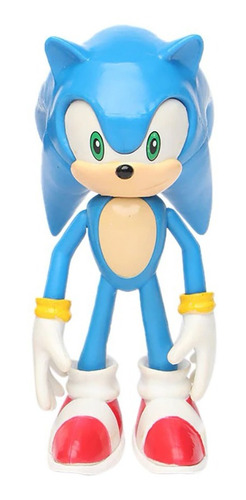 Set 5 Figuras De Sonic Knuckles Medianos De Colección