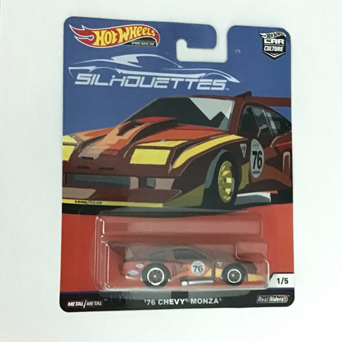 Hot Wheels Premium '76 Chevy Monza Silhouettes 1/5