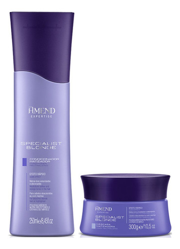 Amend Expertise Specialist Blond Condicionador E Máscara