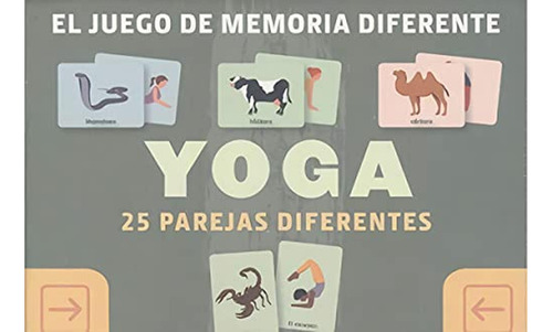 Yoga El Juego De Memoria Diferente, De Ivan Libreros. Editorial Librero, Tapa Blanda, Edición 1 En Español