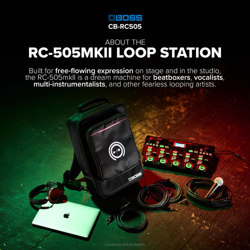 Bolsa De Concierto Boss Cb-rc505 Para La Estación De Bucle R