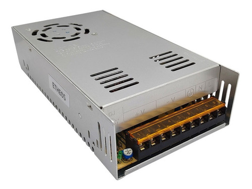 Imagen 1 de 8 de Fuente De Alimentación 360w 30a 12v Metálica Driver Led
