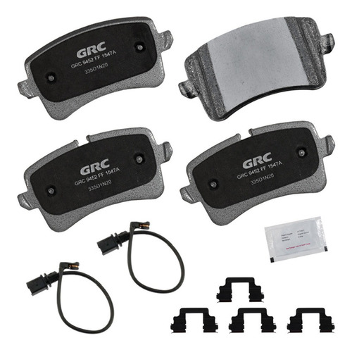 Balata Trasera Prime Audi Rs5 2011; 2013-2016 (con Sensor)