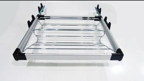 Imagen 2 de 3 de Zapatera Extraíble 70cm De Aluminio Para Closet Y Vestier