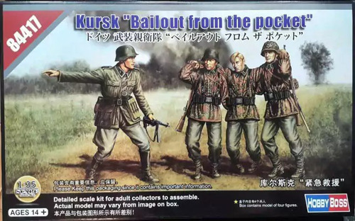 Rescate Soldados Herido Kursk 1/35 Hobbyboss 84417 Maqueta