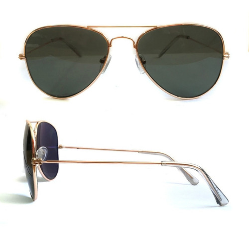 Imagen 2 de 10 de Kevingston Lentes Antireflex Sol Anteojos Metal Kvn Aviador