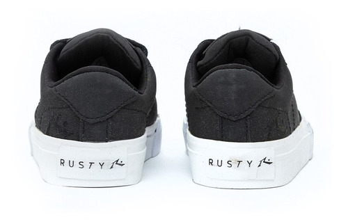 Zapatilla Rusty Toshi Coal Negra Niños Original Envío Gratis