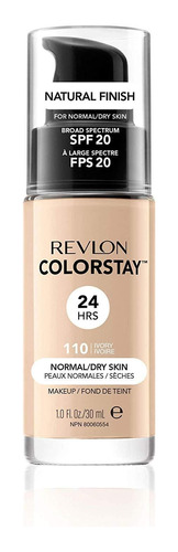 Base Revlon Colorstay Para Piel Normal/seca Ivory 110