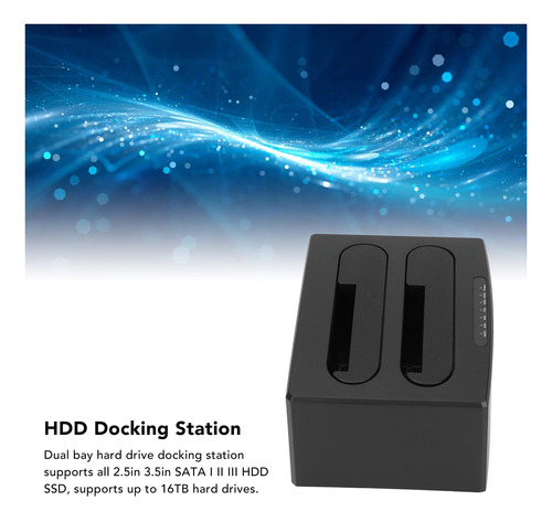 Leitor De Docking Station De Disco Rígido Usb 3.0 To I Ii Ii