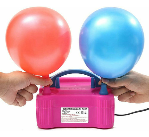 Mini Compressor Pequeno Leve Portátil P/ Encher Balão Bexiga