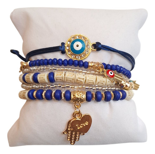 Pulsera Charms 6pzs Pvc Generic Unitalla 19cm