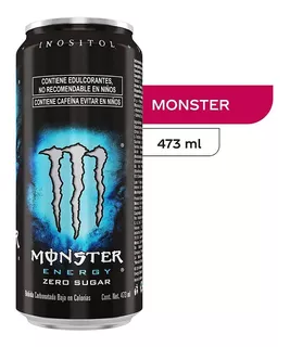 Bebida Energizante Monster A Zero 473ml