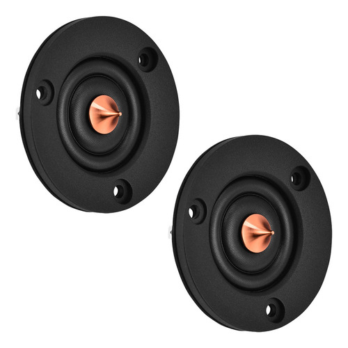 2 Peças 2 4 Ohm 4 30w Silk Film Dome Tweeter Falante Agudos