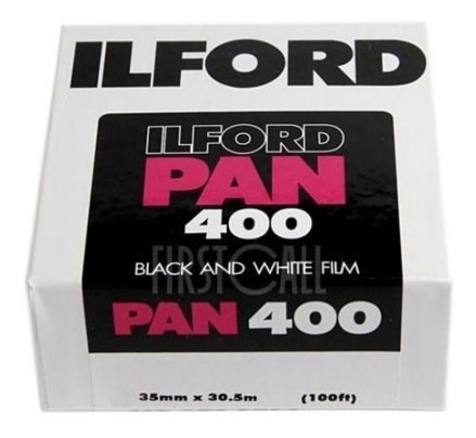 Imagen 1 de 2 de Ilford Pan Asa 400 35mm B/n Pelicula Rollo Analogicas