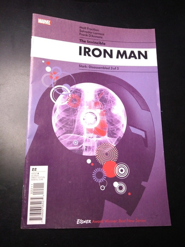 The Invincivle Iron Man #22 Marvel Comics Ingles Fraction