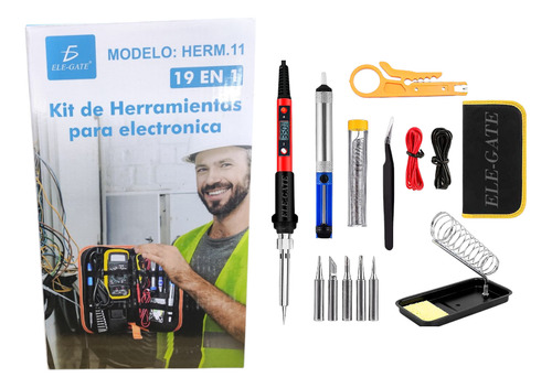 Kit De Soldadura De Temperatura Ajustable Lcd