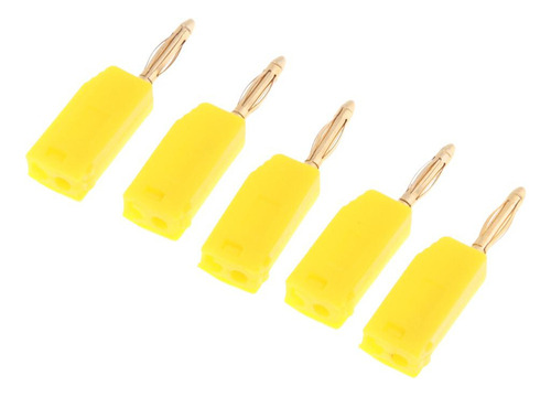 5 Piezas Enchufe De Plátano Sondas Adaptadores 2mm Enchufe