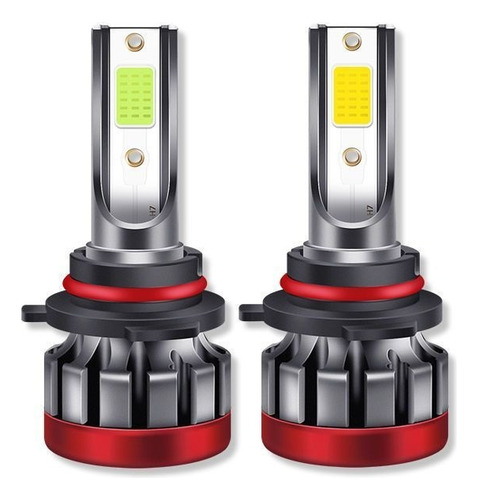 Kit Super Brillante De Focos Led Faros Verde H11 9005 9006