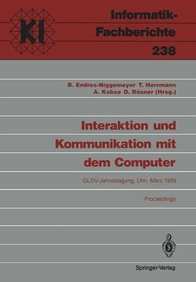 Libro Interaktion Und Kommunikation Mit Dem Computer - Br...