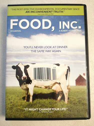 Food, Inc. (2008) Documental Dvd Original Importado