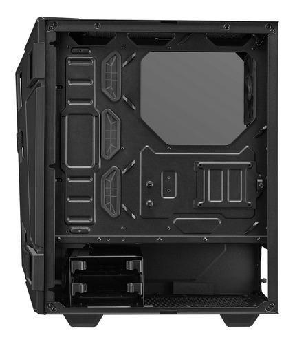 Gabinete Asus Tuf Gaming Gt301 Rgb Cristal Templado Atx Color Negro