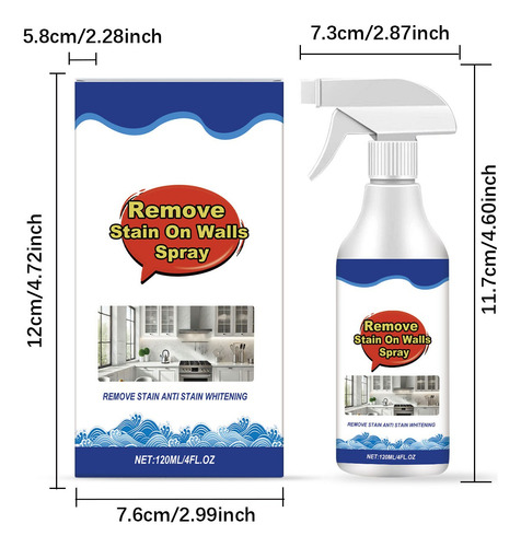 Puede Romper Todo Tipo De Manchas Y Limpiar La Pared De Mane
