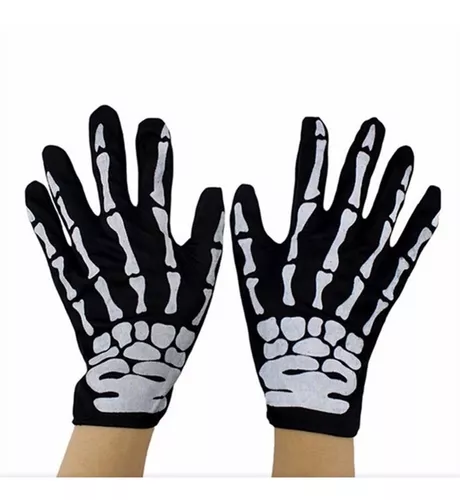 Guantes Huesos Esqueleto MercadoLibre 📦