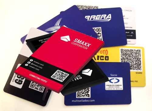 Imagen 2 de 2 de Tarjetas De Papel Impermeables Y De Pvc