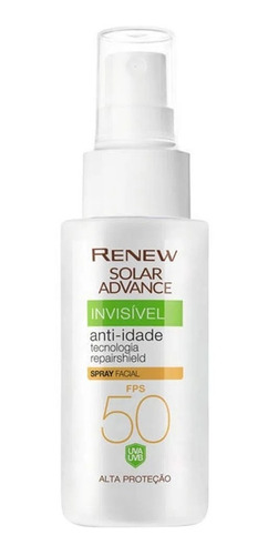 Renew Solar Advance - Protetor Solar Spray Facial Invisível
