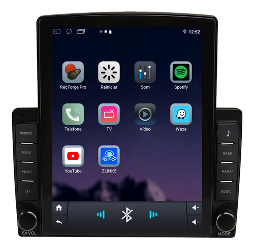 Multimidia Tesla Universal Adak 2+64gb Quadcore Carplay 9.7p