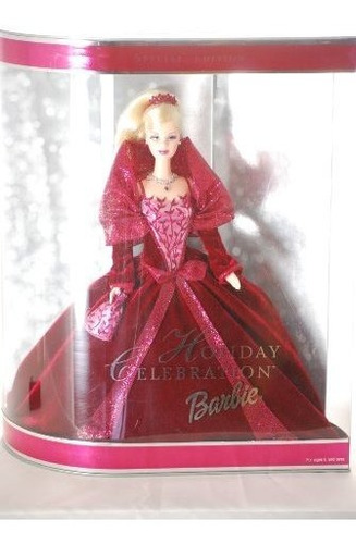 Mattel 2002 Celebracion Navideña Barbie