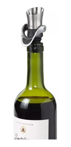 Imagen 2 de 2 de Tapon Vertedor Antigoteo Vino Botella Oxo 2 En 1 Palermo