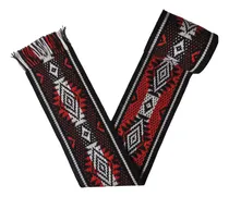 Comprar Faja Gaucho Folklore Baile Tejida C\u002F Guarda Negro C\u002F Rojo Único