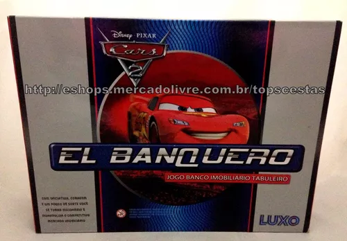 Jogo de Tabuleiro Carros Disney Personalizado