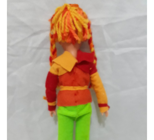 Boneca Debora Antiga (customizada De Emília Do Sítio) (Usado)