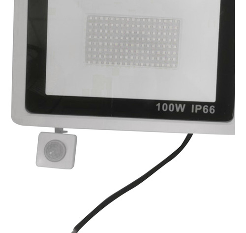 Reflector Sensor De Movimiento Jardín Exterior 100w