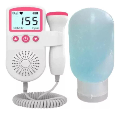 Doppler Fetal Ultrasonido Monitor De Latidos Mas Gel Ultraso