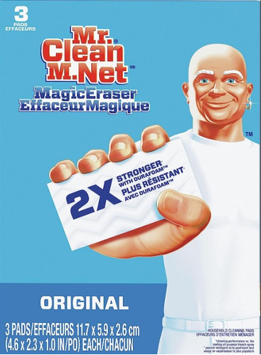 Mr Clean Magic Eraser  2x Original 3 Pack Importado Esponja