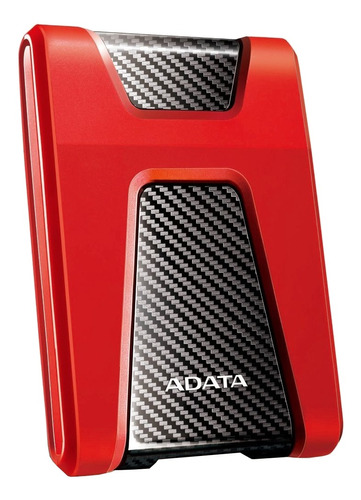 Disco Rigido Externo Hdd Adata Hd650 2tb 3.0 Apto Golpes Cta Color Rojo