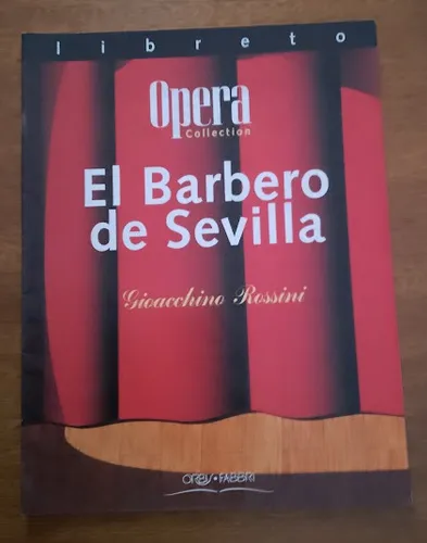 Lote X 5 Libretos De Opera Collection (Usado)