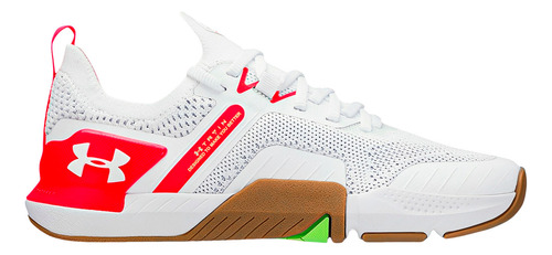 Tênis Under Armour Tribase Cross SE color branco/rosa - adulto 37 BR