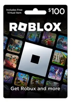 Comprar Tarjeta Gift Card Roblox - 100 Usd - Entrega Inmediata