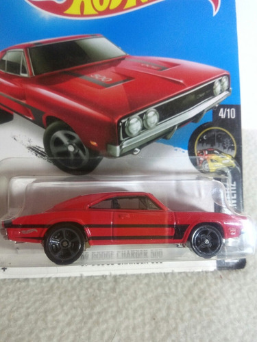 Hot Wheels '69 Dodge Charger 500 Nightburnerz 2015