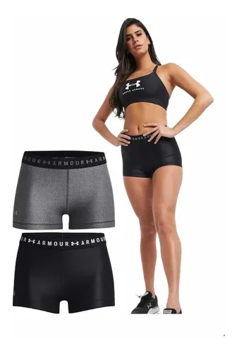 Short Licra Mujer Under Armour, Tiro Medio, Compression