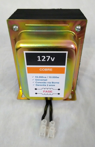 Conversor De Voltagem 110v 220v 15000va Em Cobre