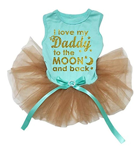 Petitebella I Love My Daddy To The Moon And Back Vestido De 