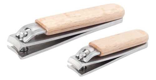 Kikkerland Juego Combinado De Cortaúñas Compactos De Acero