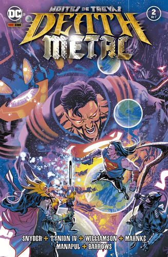 Noites De Trevas: Death Metal Vol.2, de Snyder, Scott. Editora Panini Brasil LTDA, capa mole em português, 2021