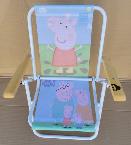 Reposera Infantil Personaje Peppa Pig 2