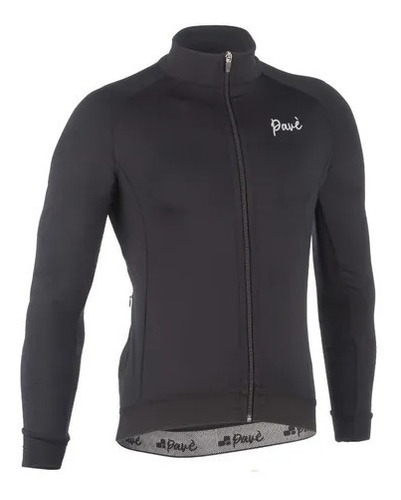 Campera Pave Pockets Frizada Ciclismo 5 Bolsillos De Hombre